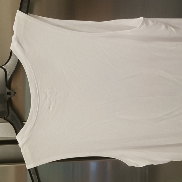 💕MIKEN FLOW💕 Graphic Tank Top ROSE IN THE USA Medium NWOT - Picture 5 of 8